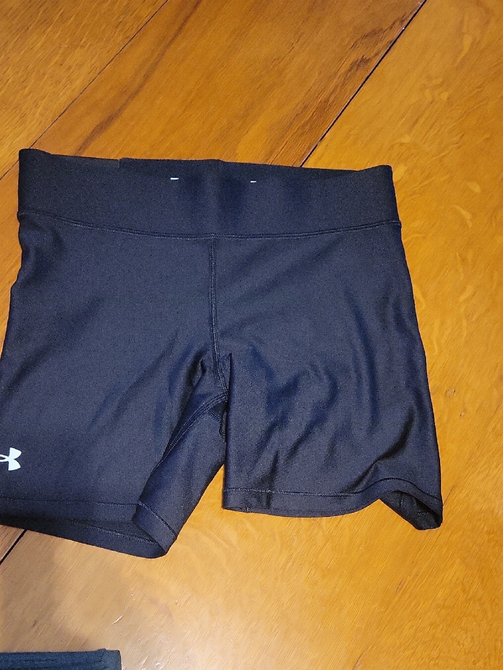 Under Armour Women's Black Athletic Bike Shorts